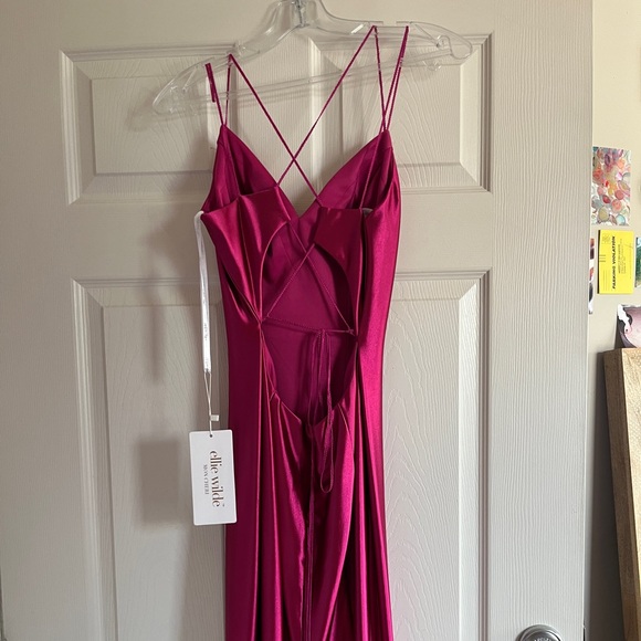 magenta ellie wilde prom dress (nwt!) - Picture 5 of 8